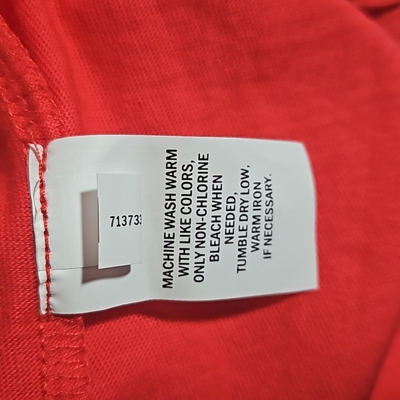 Falls Creek Coral Tiered Maxi Dress Size 1X NWT - Picture 9 of 10